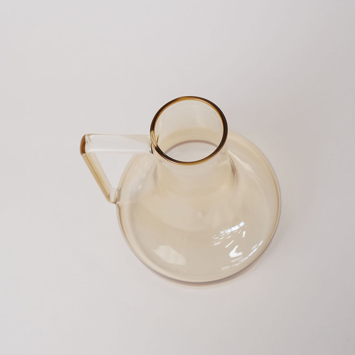 SHESAY Lightly Glass Flower Vase Flask