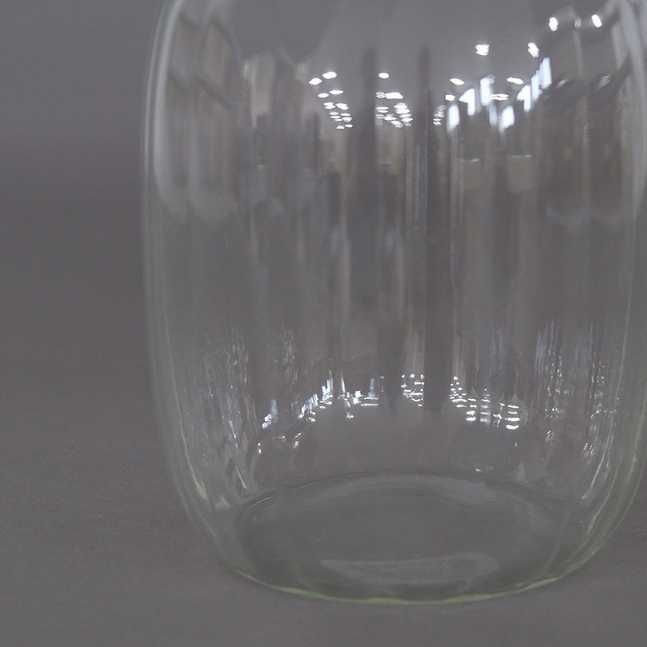 SHESAY Crown Glass Broadline Flower Vase