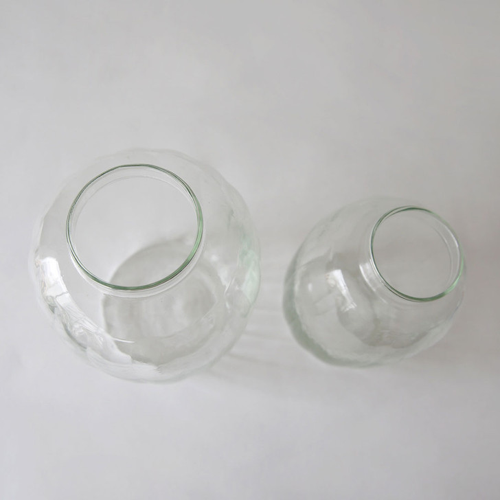 SHESAY Crown Glass Broadline Flower Vase