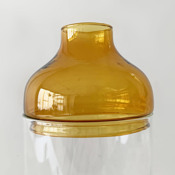 SHESAY Glass Color Dome Separate Bottle