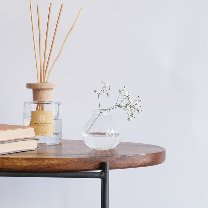 SHESAY Crown Glass Wise Line Flower Vase Lantern