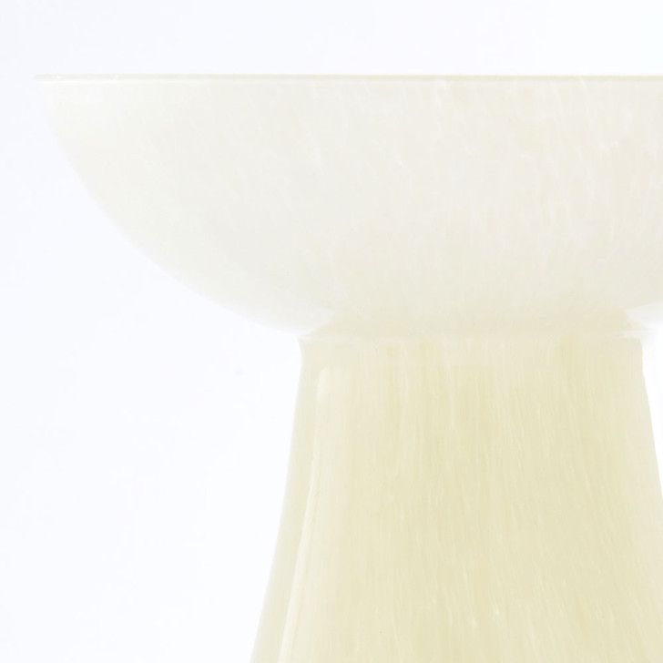 SHESAY Milky Glass Flower Vase Col