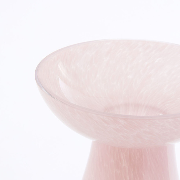 SHESAY Milky Glass Flower Vase Col