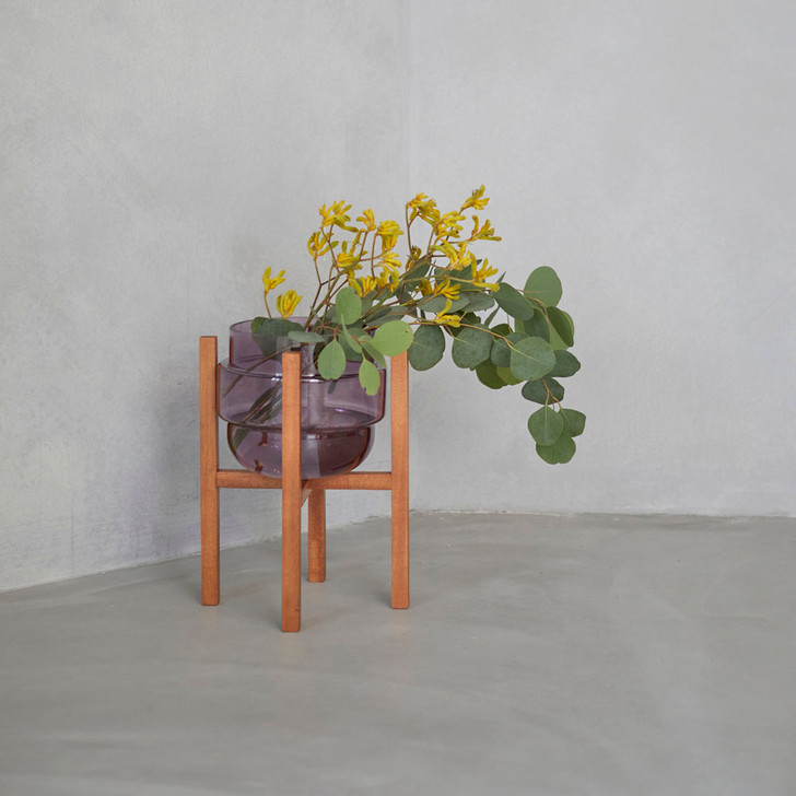 SHESAY Wood Plant Stand