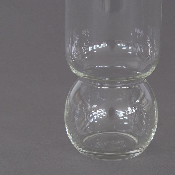 SHESAY Crown Glass Flower Vase Tulip