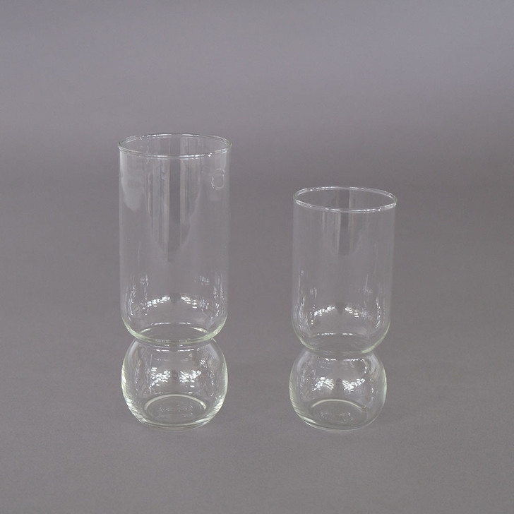 SHESAY Crown Glass Flower Vase Tulip