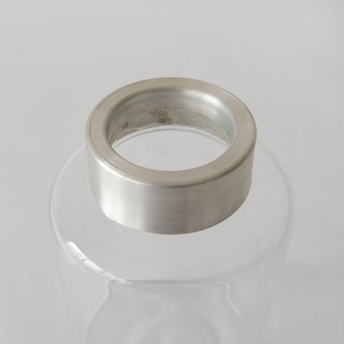 SHESAY Glass Neck Cap Flower Vase Hals