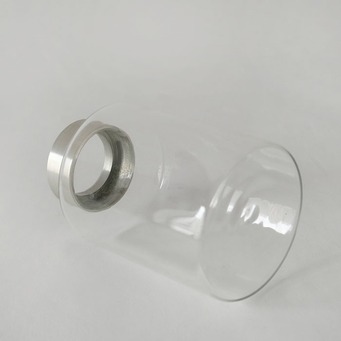 SHESAY Glass Neck Cap Flower Vase Hals