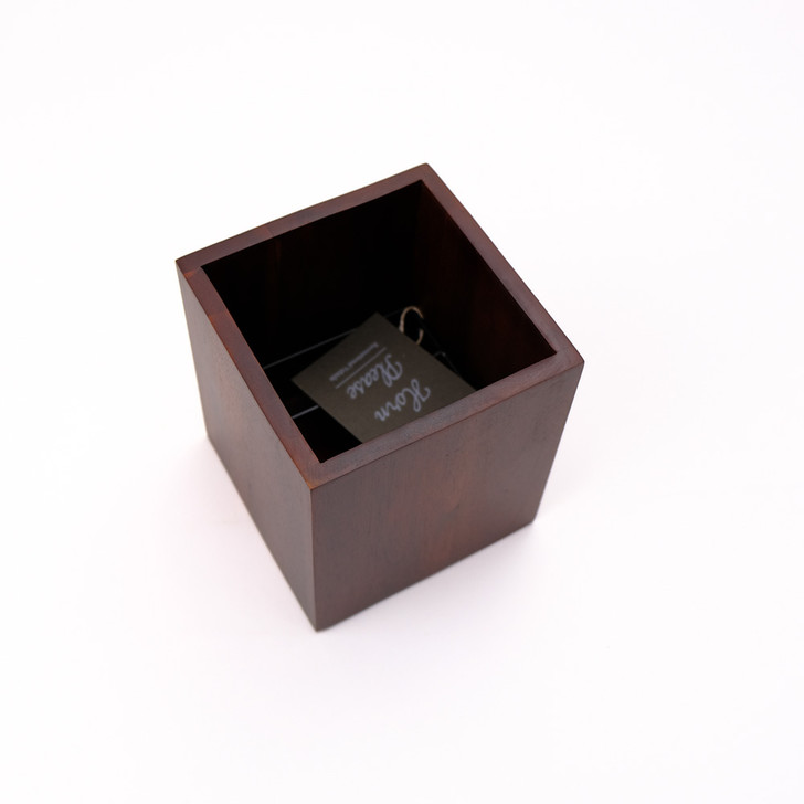 SHESAY Wood Plant Cover Box Tall with Undertray