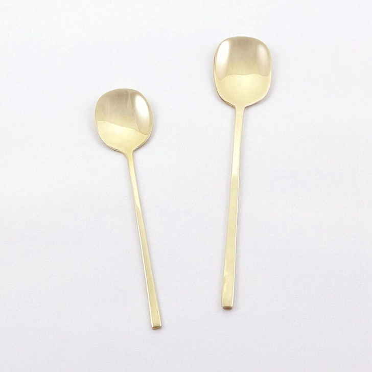 SHESAY Brass Ice Spoon