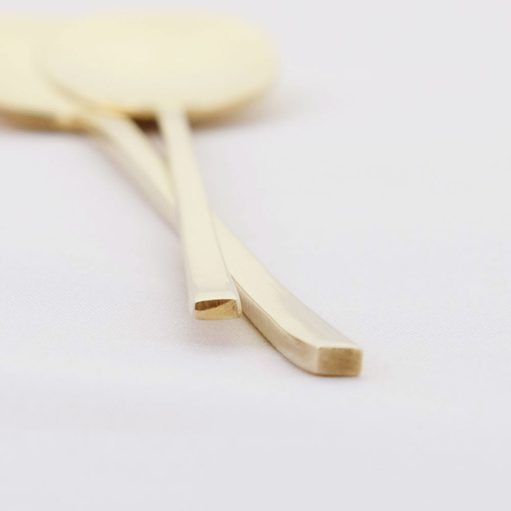 SHESAY Brass Ice Spoon