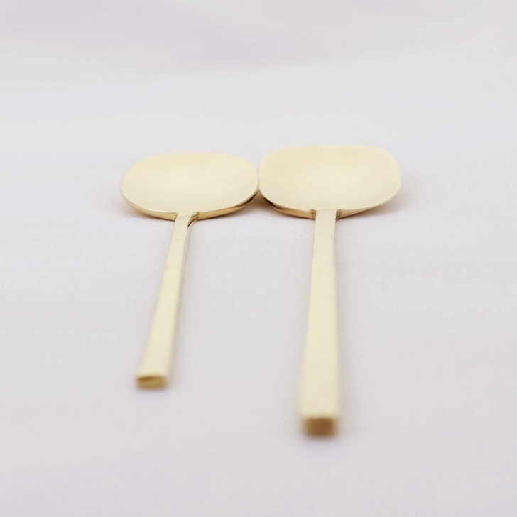 SHESAY Brass Ice Spoon