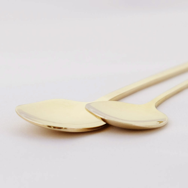 SHESAY Brass Ice Spoon