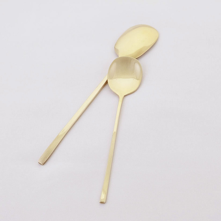 SHESAY Brass Ice Spoon
