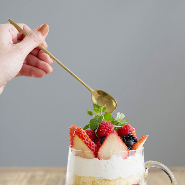 SHESAY Brass Parfait Spoon