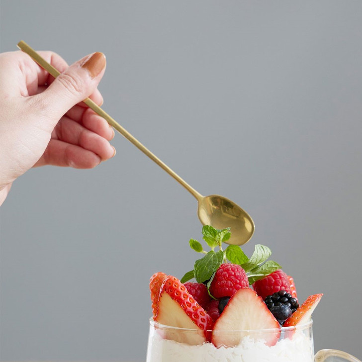 SHESAY Brass Parfait Spoon