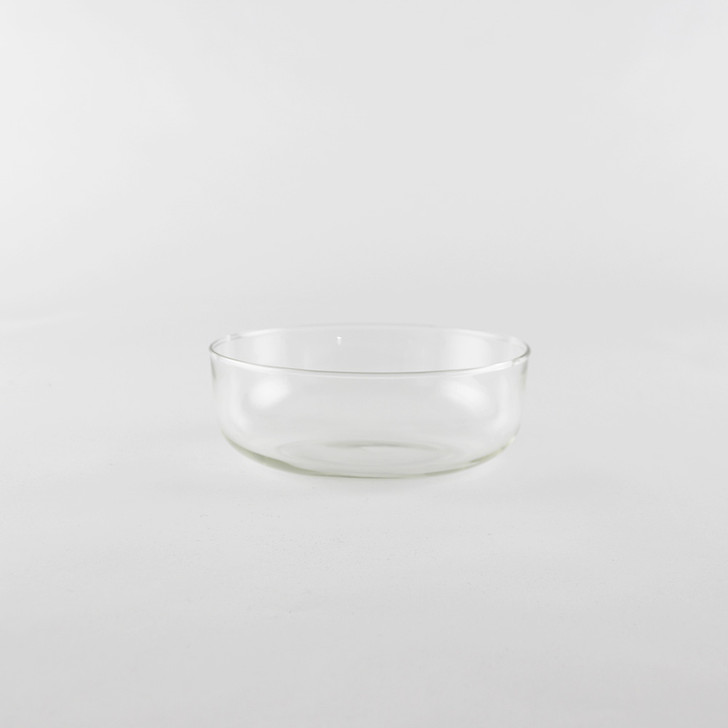 SHESAY Crown Glass Shallow Bowl