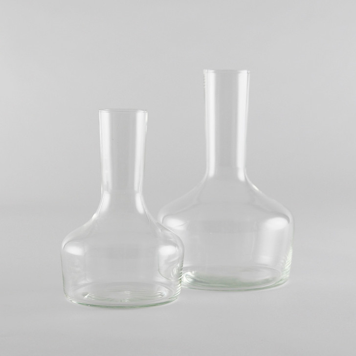 SHESAY Crown Glass Tall Carafe