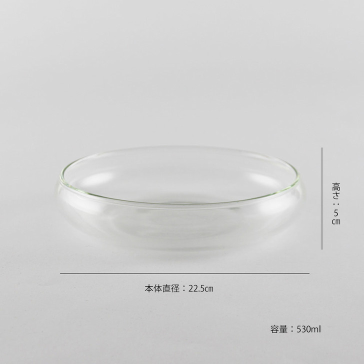 SHESAY Crown Glass Pasta Plate