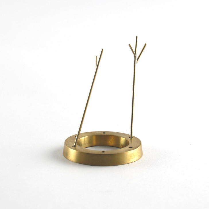 SHESAY Brass Pick Stand Round