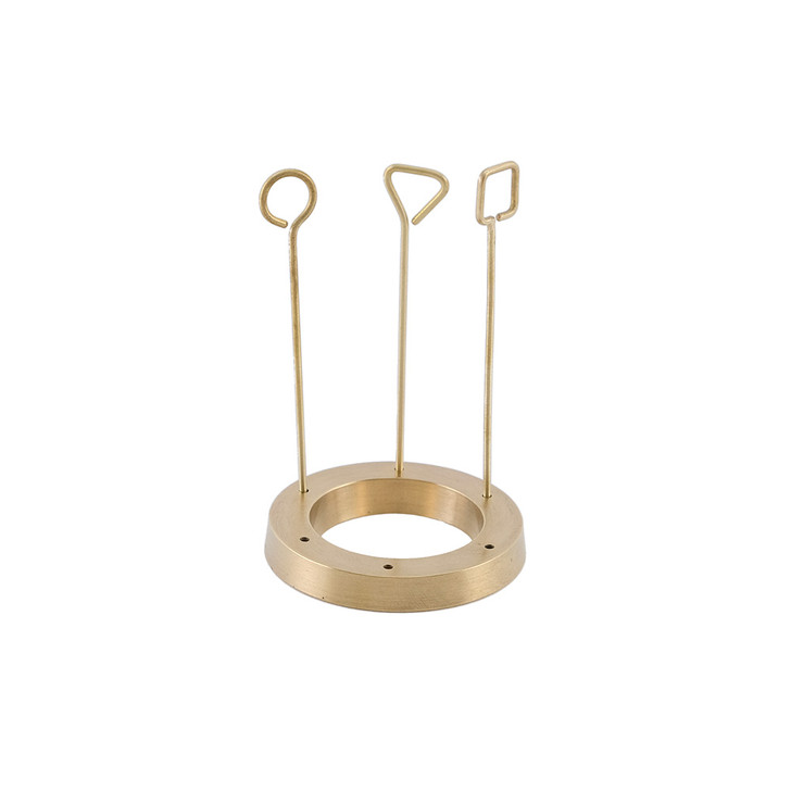 SHESAY Brass Pick Stand Round