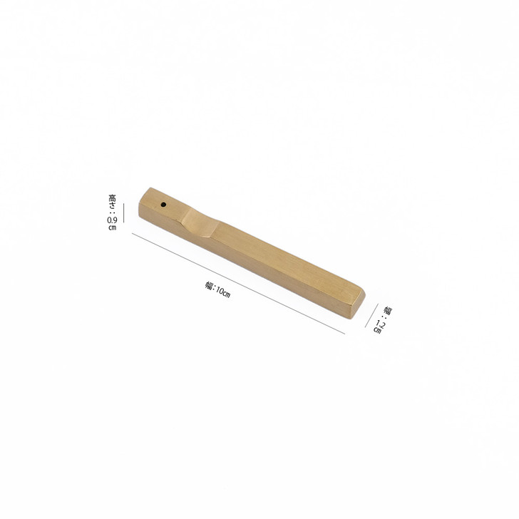 SHESAY Brass Cutlery Rest and Pick Stand