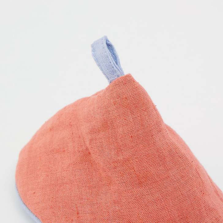 SHESAY Layered Linen Cone Holder, Set of 2