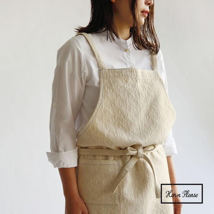 SHESAY Full Apron Asterisk Jacquard