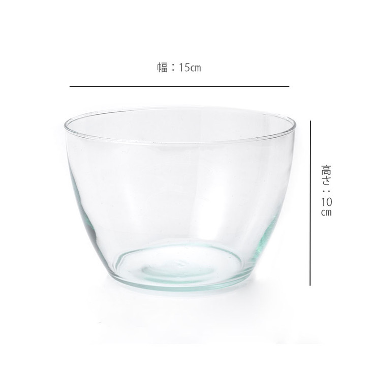 SHESAY Crown Glass Plain Bowl