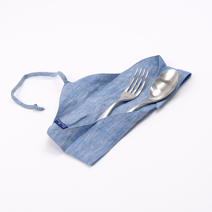 SHESAY Frosted Stainless Steel Calm Dinner Spoon