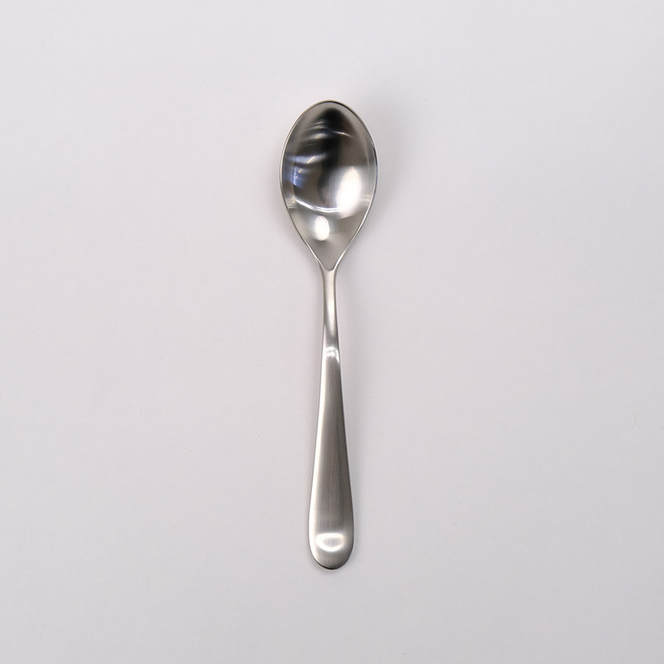SHESAY Frosted Stainless Steel Calm Dessert Spoon