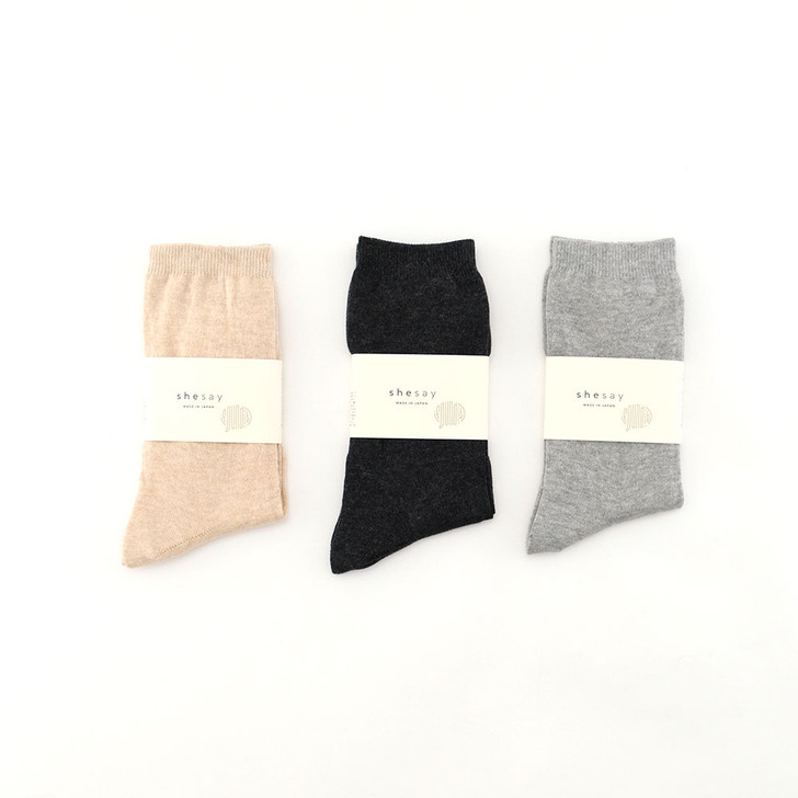 SHESAY Double Silk Socks Basic