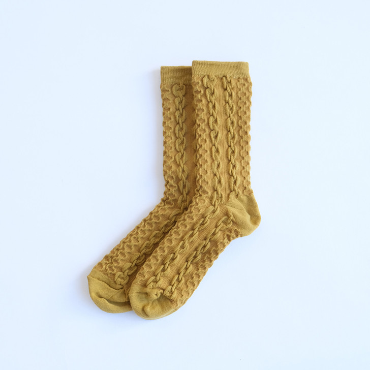 SHESAY Silk Honeycomb Double-Layer Socks