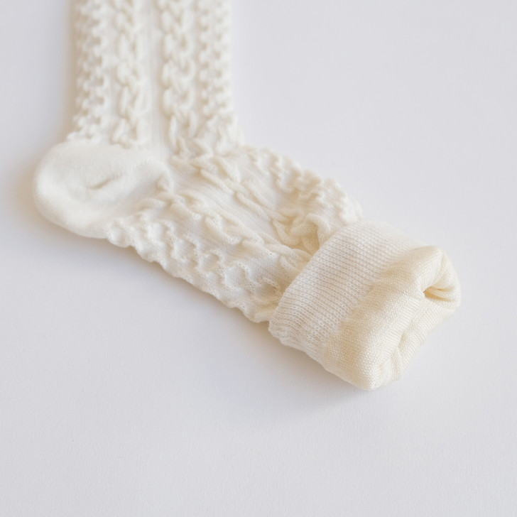 SHESAY Silk Honeycomb Double-Layer Socks
