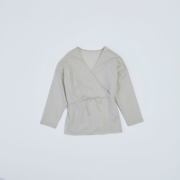 SHESAY Organic Cotton Loungewear Cache-Coeur Blouse