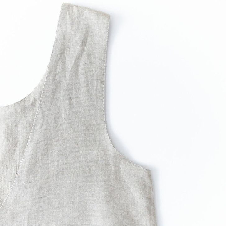 SHESAY Cotton Linen Sleeveless Dress