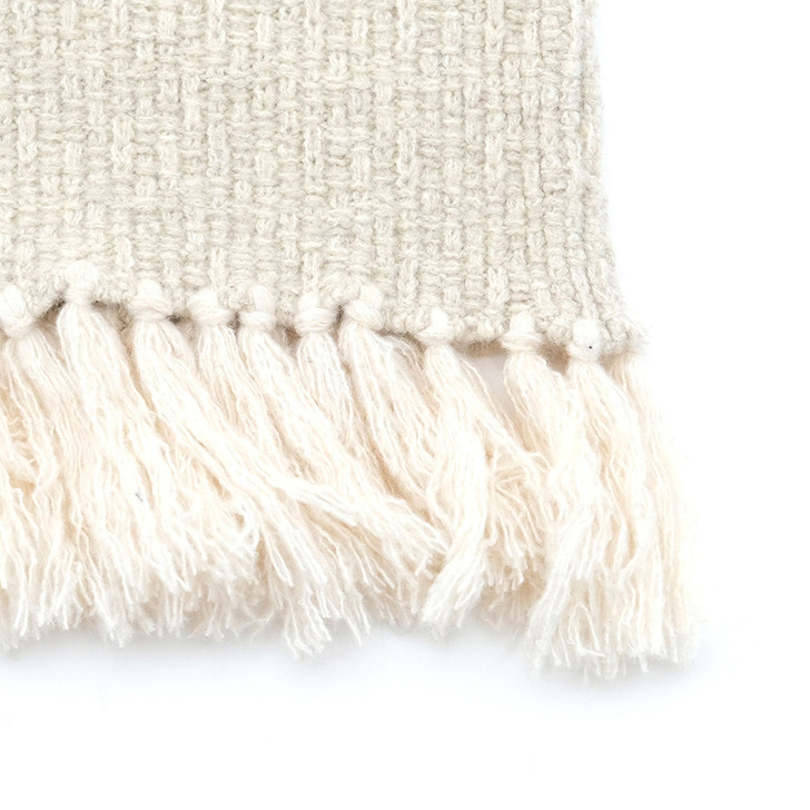 SHESAY Crown Knit Layered Fringed Knit Vest