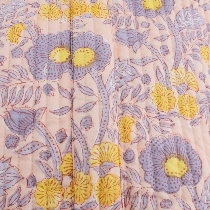 SHESAY Quilted Tote Bag in Poppy