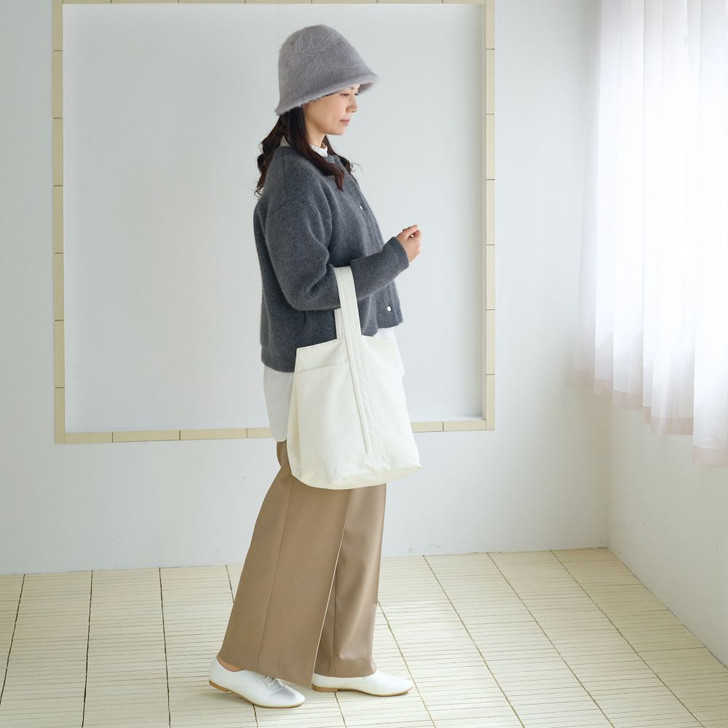 SHESAY Organized Canvas One-handle Bag