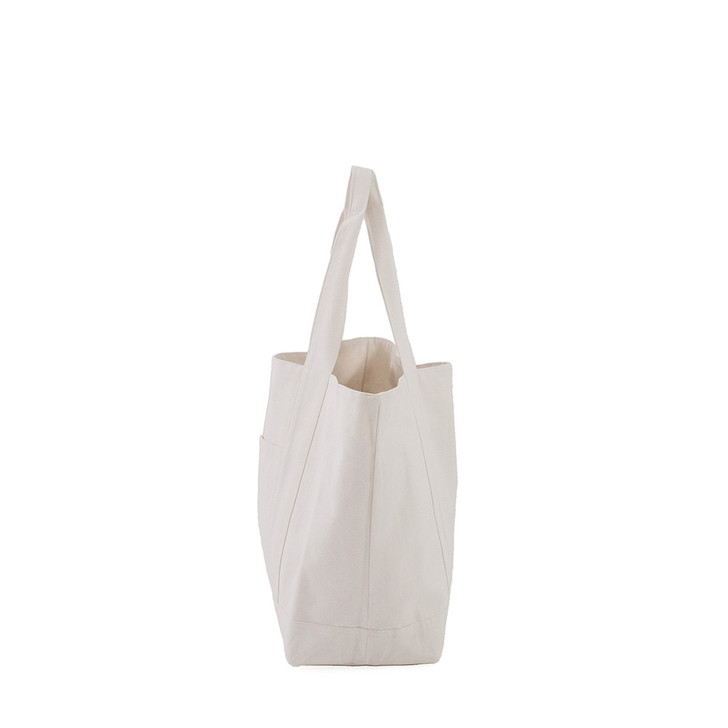 SHESAY Organized Canvas Tote Bag