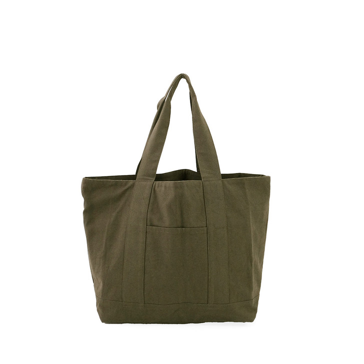 SHESAY Organized Canvas Tote Bag
