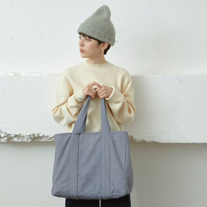 SHESAY Canvas Partition Tote Bag
