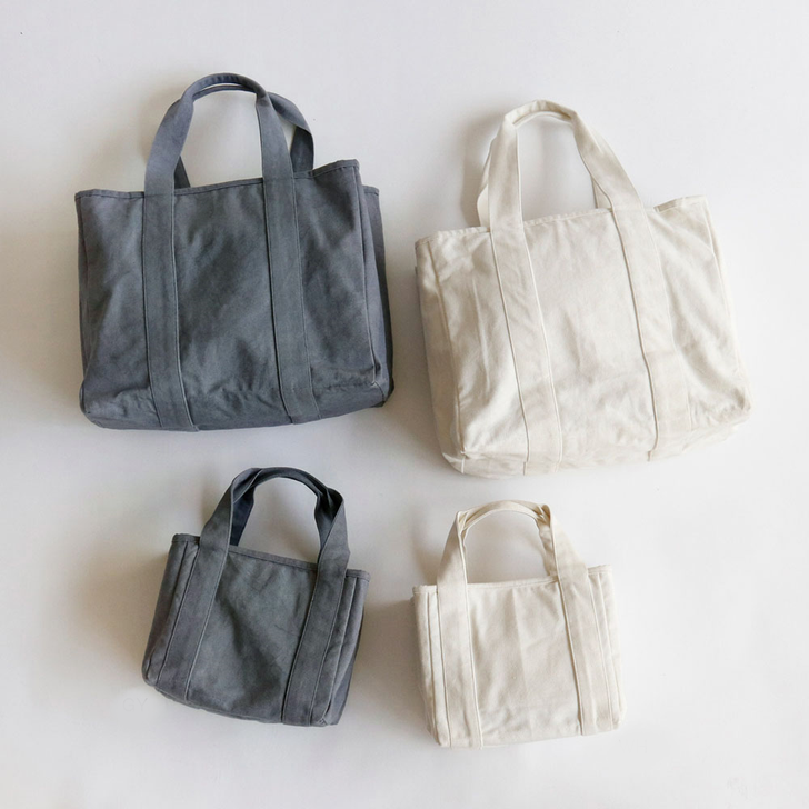 SHESAY Canvas Partition Tote Bag