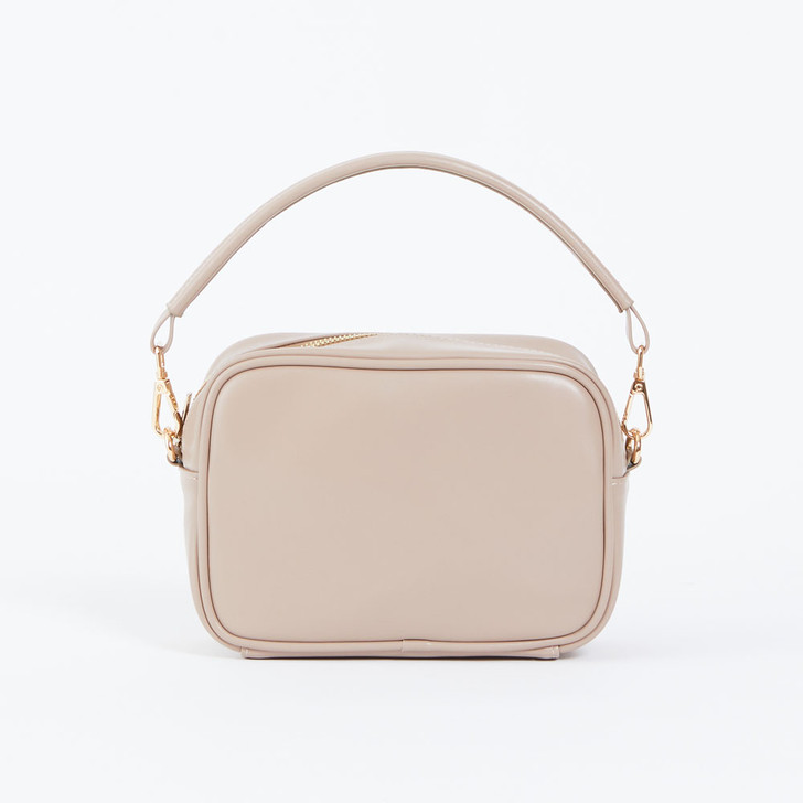 SHESAY Vegan Leather Double Handle Bag