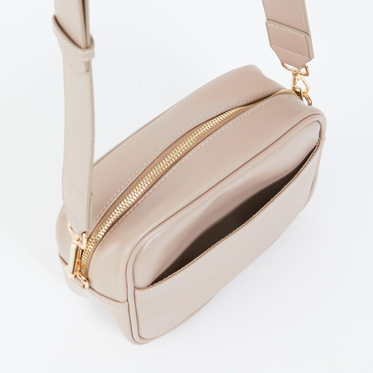 SHESAY Vegan Leather Double Handle Bag