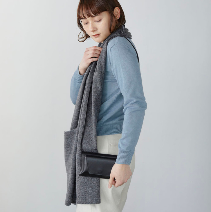 SHESAY Vegan Leather Letter Shoulder Bag