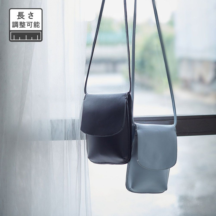 SHESAY Vegan Leather Pocket Shoulder Bag