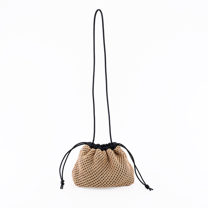 SHESAY Raffia-like Shoulder Bag