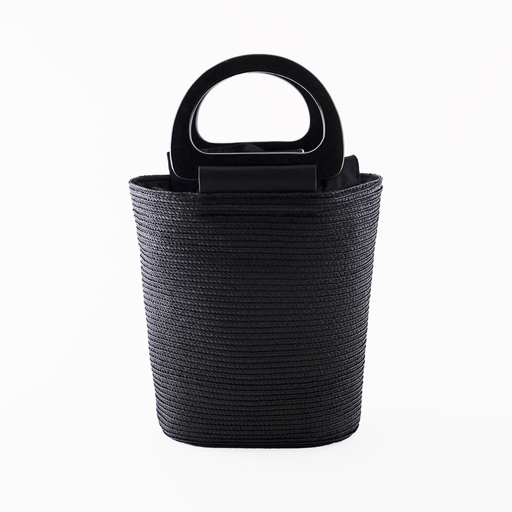 SHESAY Wooden Handle Bag