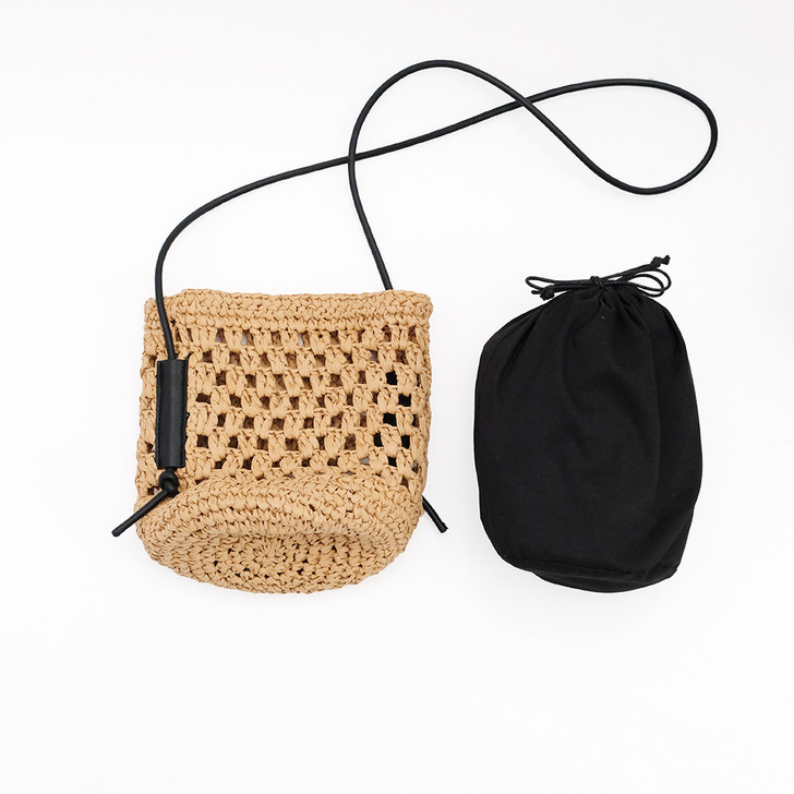 SHESAY Paper Cord Shoulder Bag